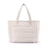 [BAGSMART] Women's Tote Bag Puffy Tote Bag Handbag Bag with Dividers Lightweight Large Capacity Multiple Storage Travel Bag Travel Commuting