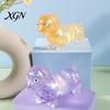 Dachshund Stress Reliever 2/3Pcs Glitter Ball Clear Sausage Dog Relief Toy Squeeze Anxiety Relieving Slow Rising Animal Sensory