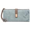 Frosted Retro Women's Wallet Card Bag Multifunctional Handheld Long Handbag
