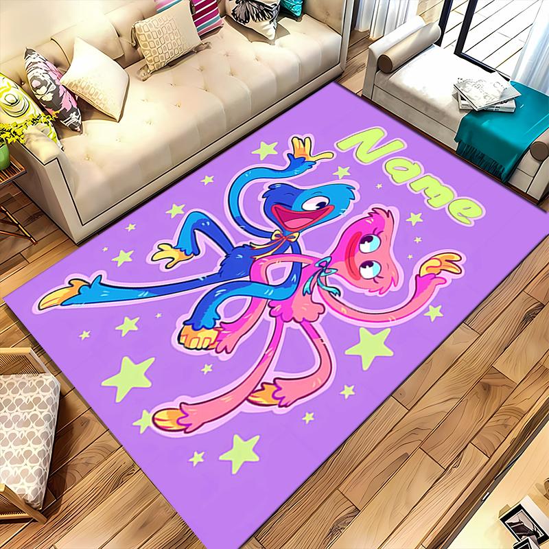 Custom personalization Poppy Playtime Area Rug - Perfect For Kitchen, Bathroom,Laundry Room Decor Large Size Available,Gift All Seasons