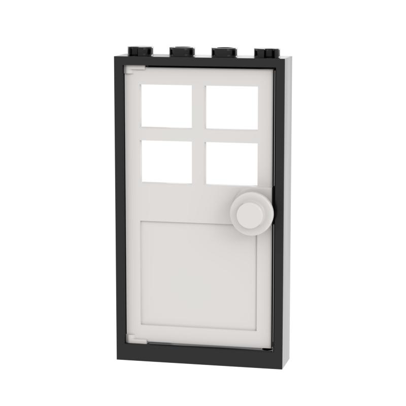 Tür Fenster Bausteine Kompatibel Große Marke Kinderspielzeug 60596 60623 6141 Frühes Lernen MOC Bildung Geschenke