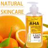 (Esencia AHA) Solución Madre AHA Ampolla de Vitamina C Esencia de Ácido Frutal Hidratante Reparadora Iluminadora y Oscurecedora de la Piel 500ml