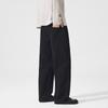 Khaki cotton casual pants men's autumn and winter new straight loose American high-end trendy pants