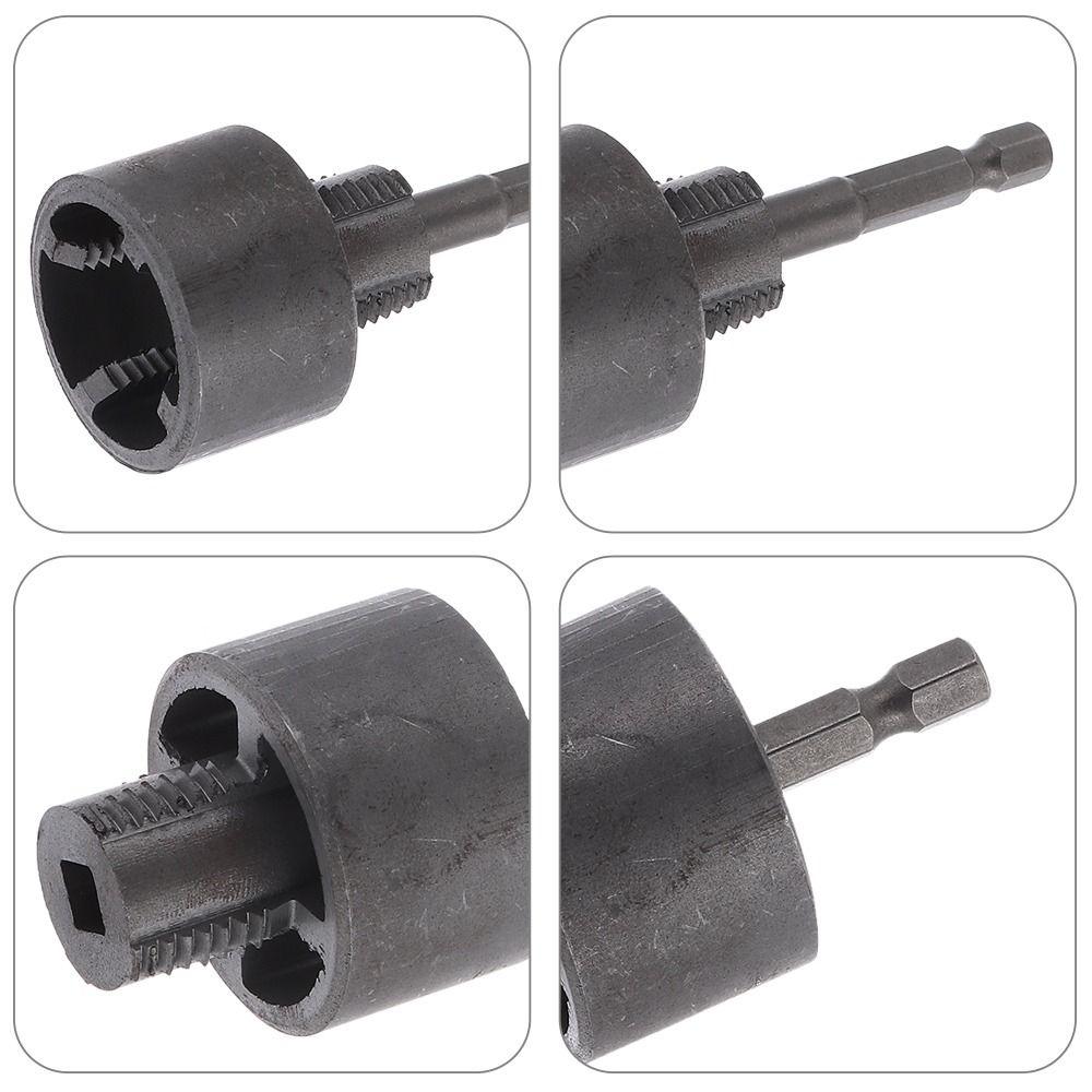 4/6-Punkt Innen- und Außengewindeöffner Multifunktions-Rohrgewindeschneider Neuer PVC-Rohrgewindeschneider