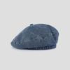 Lady Casual Denim Cap French Beret Artist Beret Hat Beanie Retro Denim Beret Hat