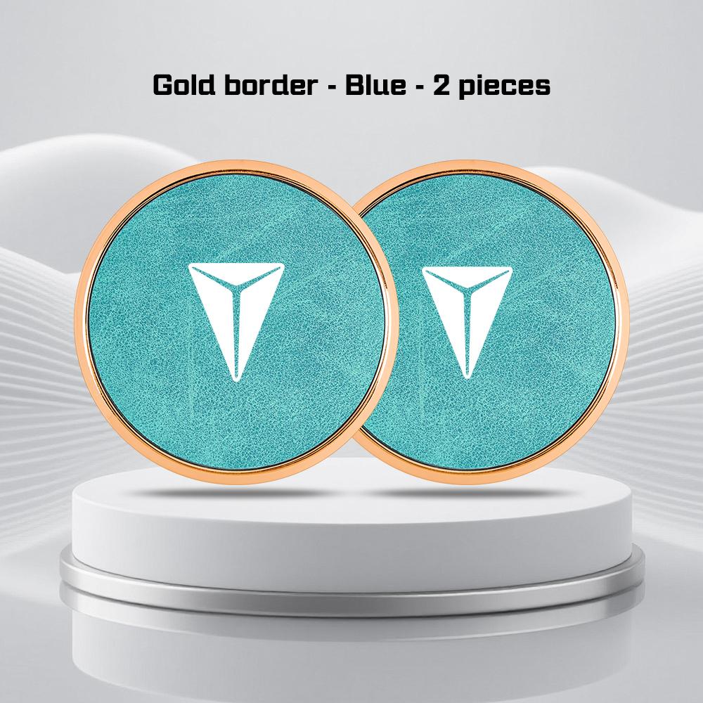 2026 Universal Car Cup Holder Coaster Anti-slip Water-proof Cup Mat For Changan Deepal S7 S07 SL03 S05 G318 S09 Car Accessories