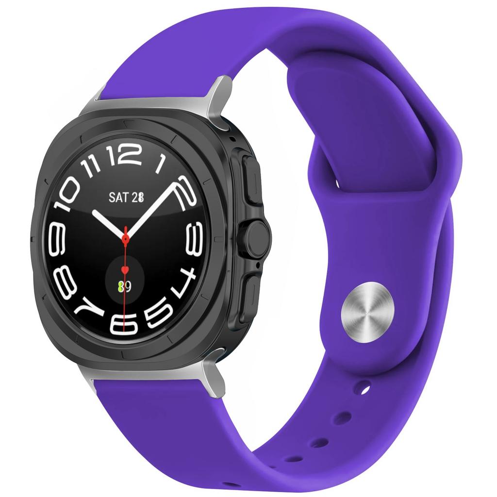 Sport Silicone Loop For Samsung Galaxy Watch 7 Ultra Strap 47mm Accessories Correa Bracelet Galaxy Watch 7 FE 44mm 40mm 40 Band