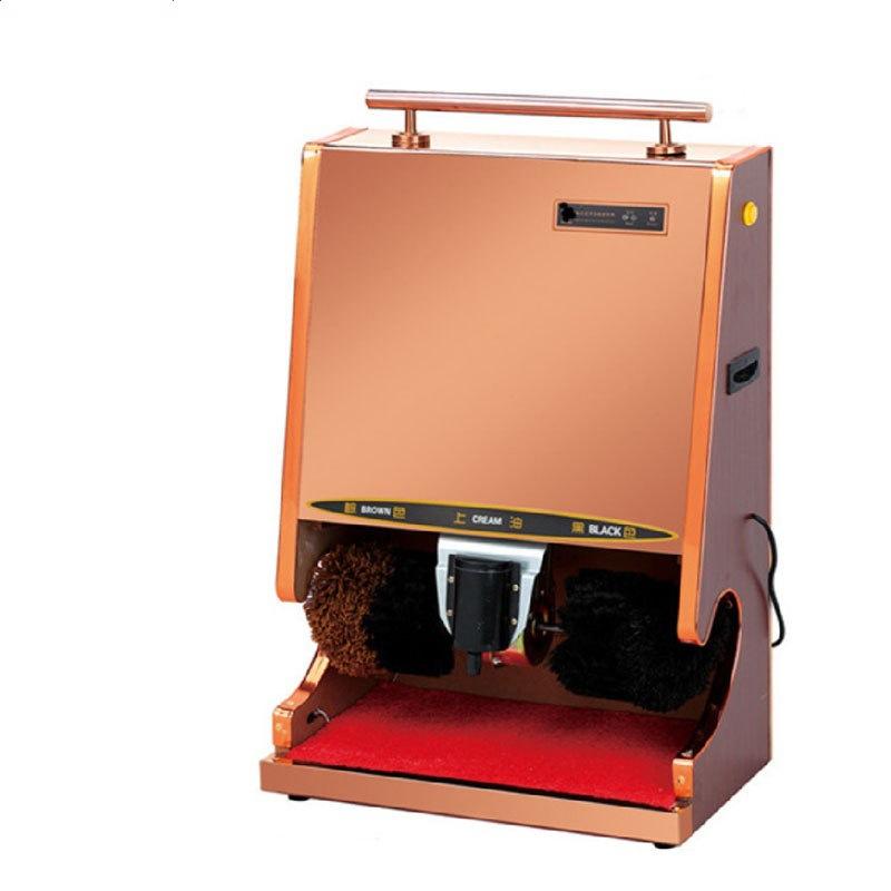 Shoe Shining Machine for Home Use Fully Automatic Sensing Public Hotel Lobby Electric Titanium Shoe Brushing Machine