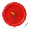 Decorative Bubble Clock with Creamy Aesthetic for Living Room Bedroom or Office Quiet Movement Wall Table Clock Decors