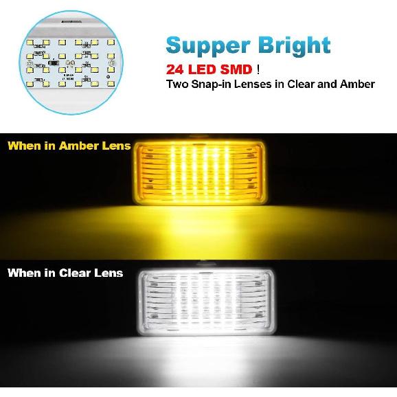 Rectangle LED Porch Light with On/Off Switch, Exterior Utility Light Fixture Cov