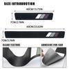For Toyota Rav4 Entry Guard Cover Carbon Fiber Car Door Sill Plate Protector