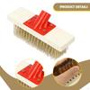 Wire Brush Floor Scrub Head Tough Heavy Duty Push Broom Scrubber for Cleaning Wooden Decks