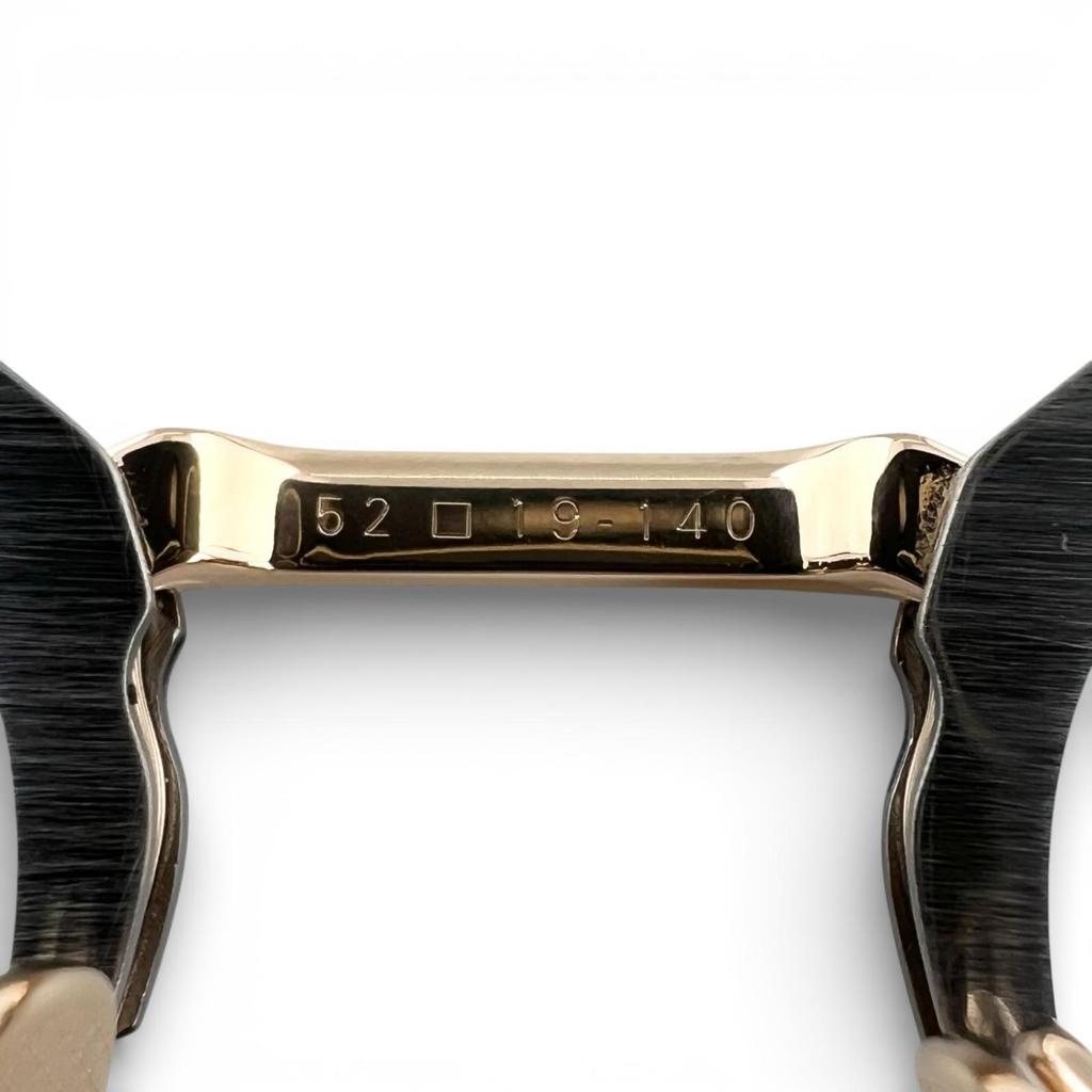Pristine DITA Glasses TYPOGRAPHER Thurmont Blow gold Women DTX142 Used