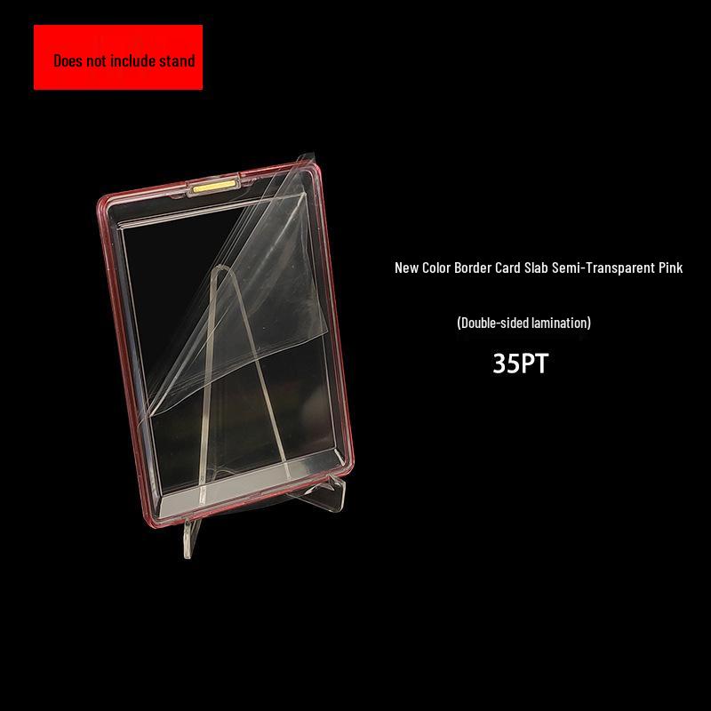 Transparent Magnetic Card Brick Set for Naruto, Pokémon, Yu-Gi-Oh, and Ultraman Cards