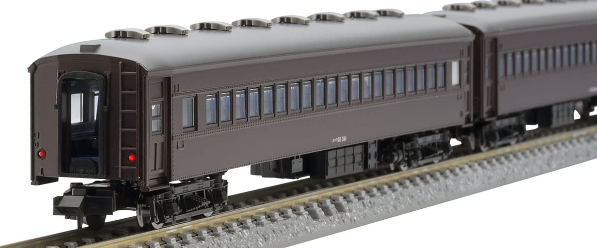 

TOMIX N Gauge JNR Old Passenger Car Soya Main Line Local Train Set 98413 Railway Model Passenger Car