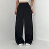 Women Suit Pants High Waist Straight-Leg Wide-Leg OL Commuter Style Casual Trousers