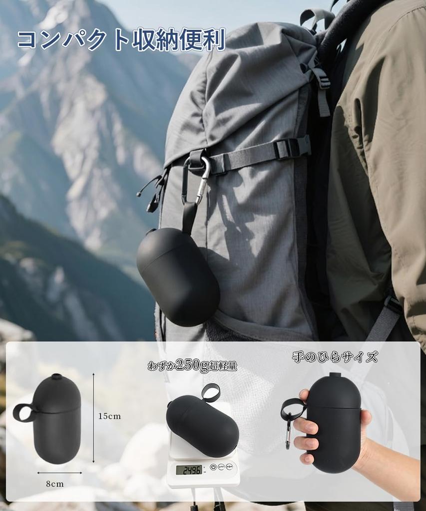 AYO Air Pillow Neck Pillow Fast Detachable Air Storage Case Travel Comfortable for Light Gray - Cooling, Portable, 245g, Ultra-lightweight, Compact,