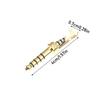 HIFI 4.4MM 5Pole Balanced Audio Plug Copper Rhodium Plated with Clip for Custom Studio Headphones