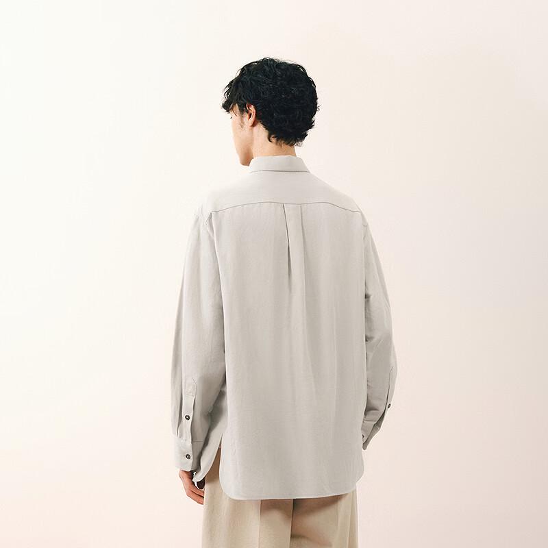 CROQUIS Men's 2026 Spring Relaxed Fit Long-Sleeve Shirt