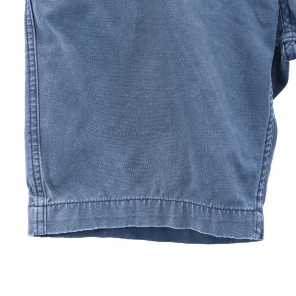 RRL Šortky w33 Námořnická modř systém RALPH LAUREN zapínání na knoflíky Pánské Použité