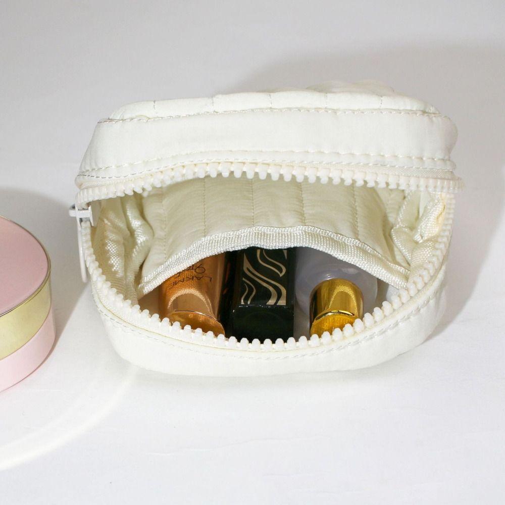 Small Earphone Lipsticks Sanitary Pads Storage Organizer Pouch Bag Case Mini Zipper Women Makeup Cosmetic Bag Coin Purse Wallet