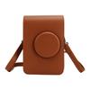 Camera Bag Retro Camera Pouch Case PU Leather   Strap Soft Liner Camera   Case for