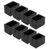 8PCS Silicone Chair Leg Caps Non Slip Table Foot Cover Floor Protector Furniture Leg Pads
