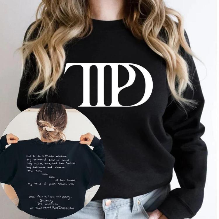 The Tortured Poets Department All’s Fair In Love and Poetry Women Sweatshirt New Album Eras Hoodies