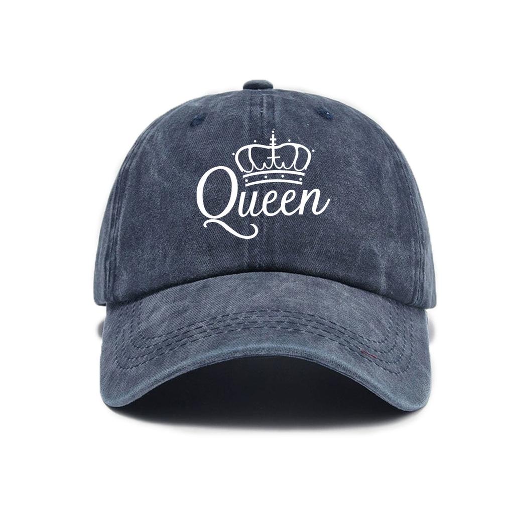 1pc Retro Washed Soft Top Baseball Caps,Unisex Outdoor Sunshade Hip-Hop Hat with Old Letter Printing,Fitted with Buckle Closure