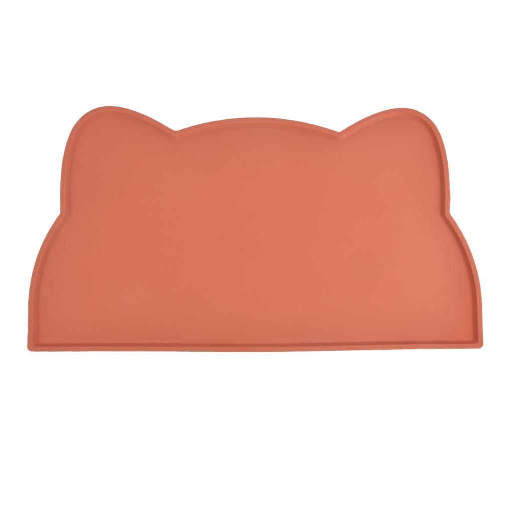 Pet Silicone Food Mat Portable Heat Insulation Waterproof Non-Slip Feeding Mat Slow Feeder Bowl Pad Cushion Cat Dog Pet Supplies