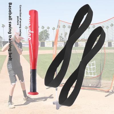 Trener Zamachu Baseballowego Pomoc w Korekcji Postawy Początkującego Softballu Ustalony z Perfekcyjnym Uderzeniem Start