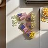 4PCS Independence Day Popcorn Box Paper USA Popcorn Holder Snack Candy Boxes 4th of July Treat Boxes Concession