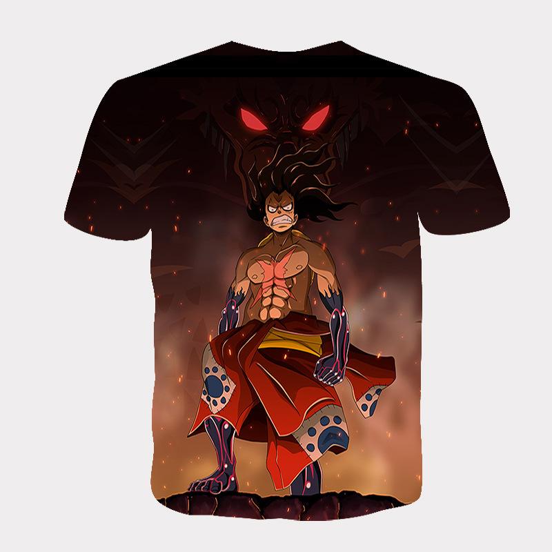 Tricou Anime ONE PIECE Hip Hop Bărbați Femei Top tricouri cu imprimeu desene animate Tricou Harajuku Tricou la modă de vară
