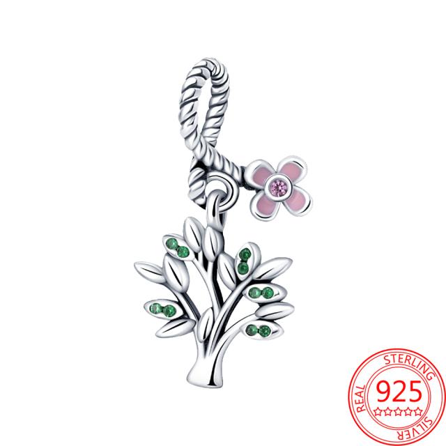 New 925 Sterling Silver Gold Padlock & Key Dangle Charm Fit  Original  Silver Bracelet Beads for Women Fine Jewelry Gift