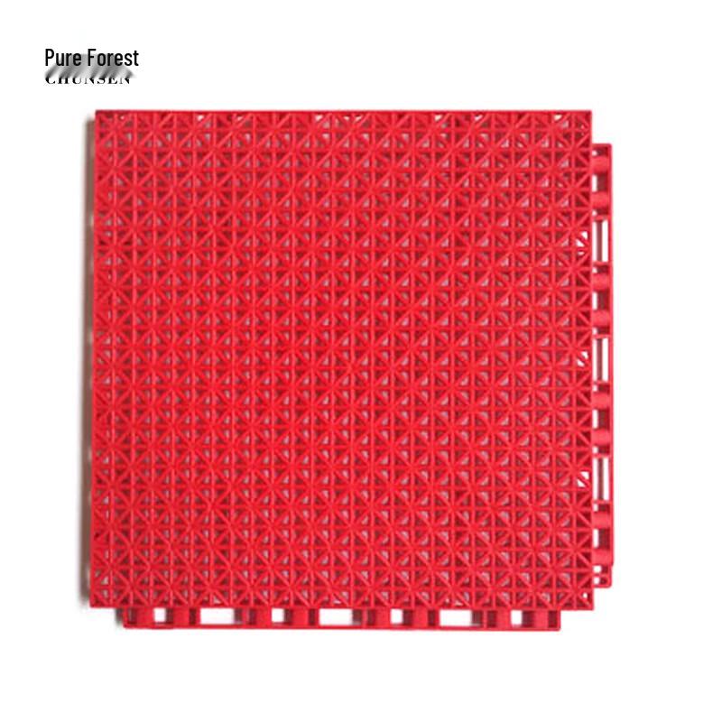 Модульная interlocking плитка для напольного покрытия открытых спортивных площадок 25cm x 25cm