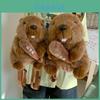 Marmots Rat Plush Backpack With Zipper Closure For Casual Travel And Gift Idea