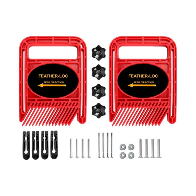 Feather Loc Board Double Featherboards Miter Gauge Slot Woodworking Tool for Engraving Machine Circular Handsaw Table
