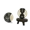 Ferris Wheel Desktop Moon Calendar: Manual Rotation Home Office Ornament with Advanced Design.