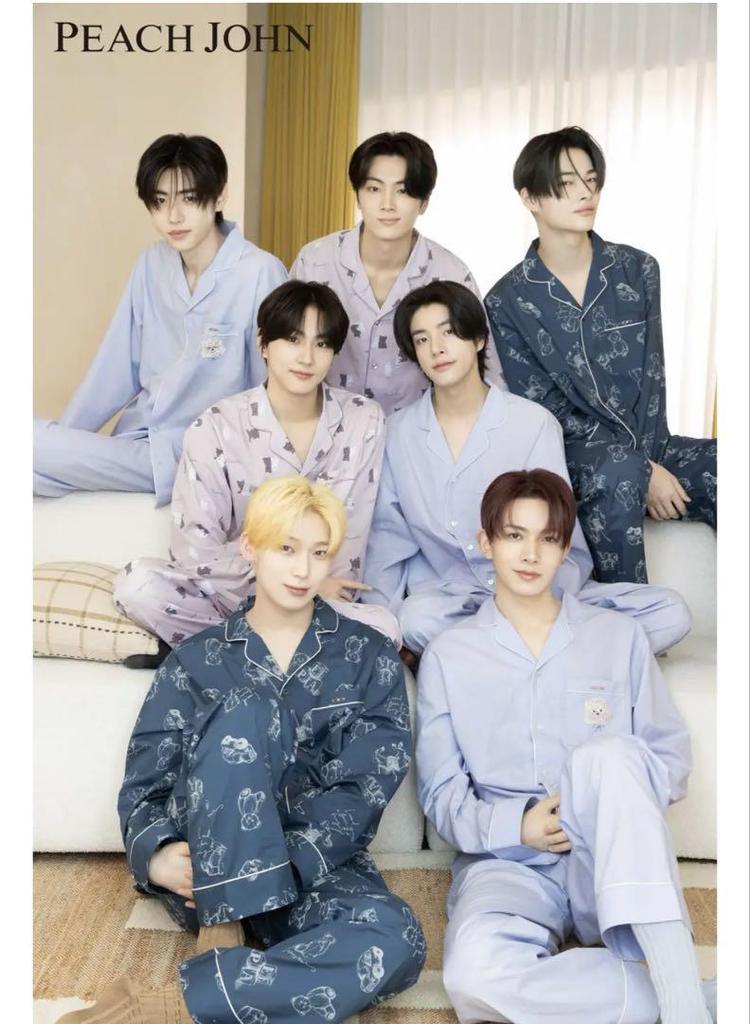 [USED] ENHYPEN and Peach John Collaboration Loungewear Pajamas