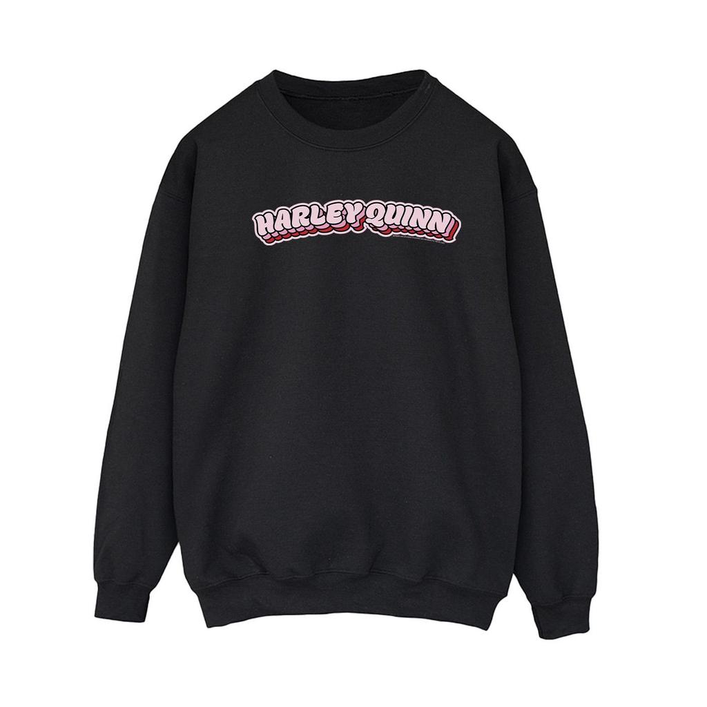 DC Comics Womens/Ladies Batman Harley Quinn Logo Sweatshirt