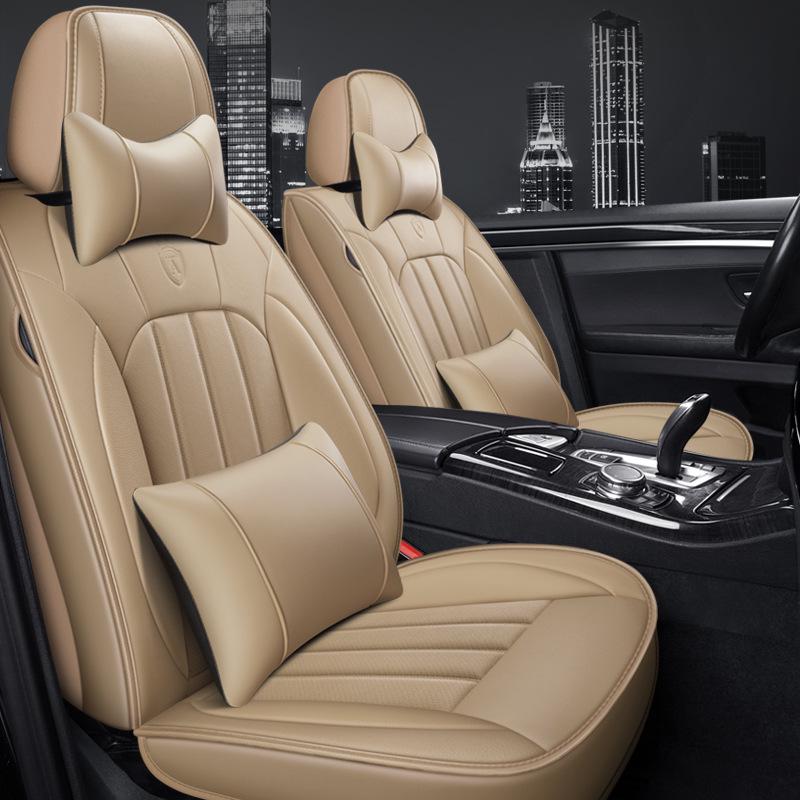 2020 Teramont X & Tiguan L Genuine Leather Seat Cushion for Tayron, T-Roc, and Magotan Models