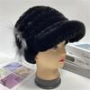 Real Fur Hat, Rabbit Fur, Warm Fur, Multi-color Warm and Comfortable Hat