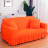 High Stretch Sofa Cover For Living Room Spandex Corner Sofa Covers With Skirt Dustproof Non -Slip Sofa Slipcovers For Home Hotel