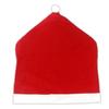 4pcs Red Santa Chair Hat Cover + 1pcs Table Cloth Cover Xmas Christmas Party Dinner Decor