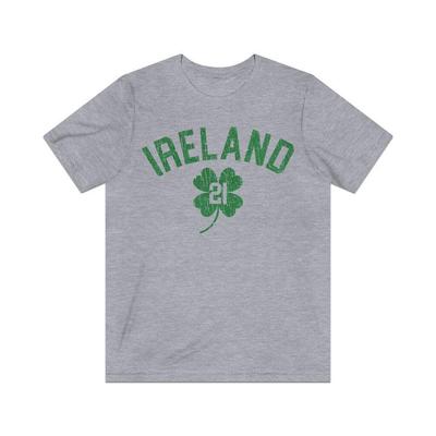 Irlanda 1921 F/B Maglietta vintage da uomo