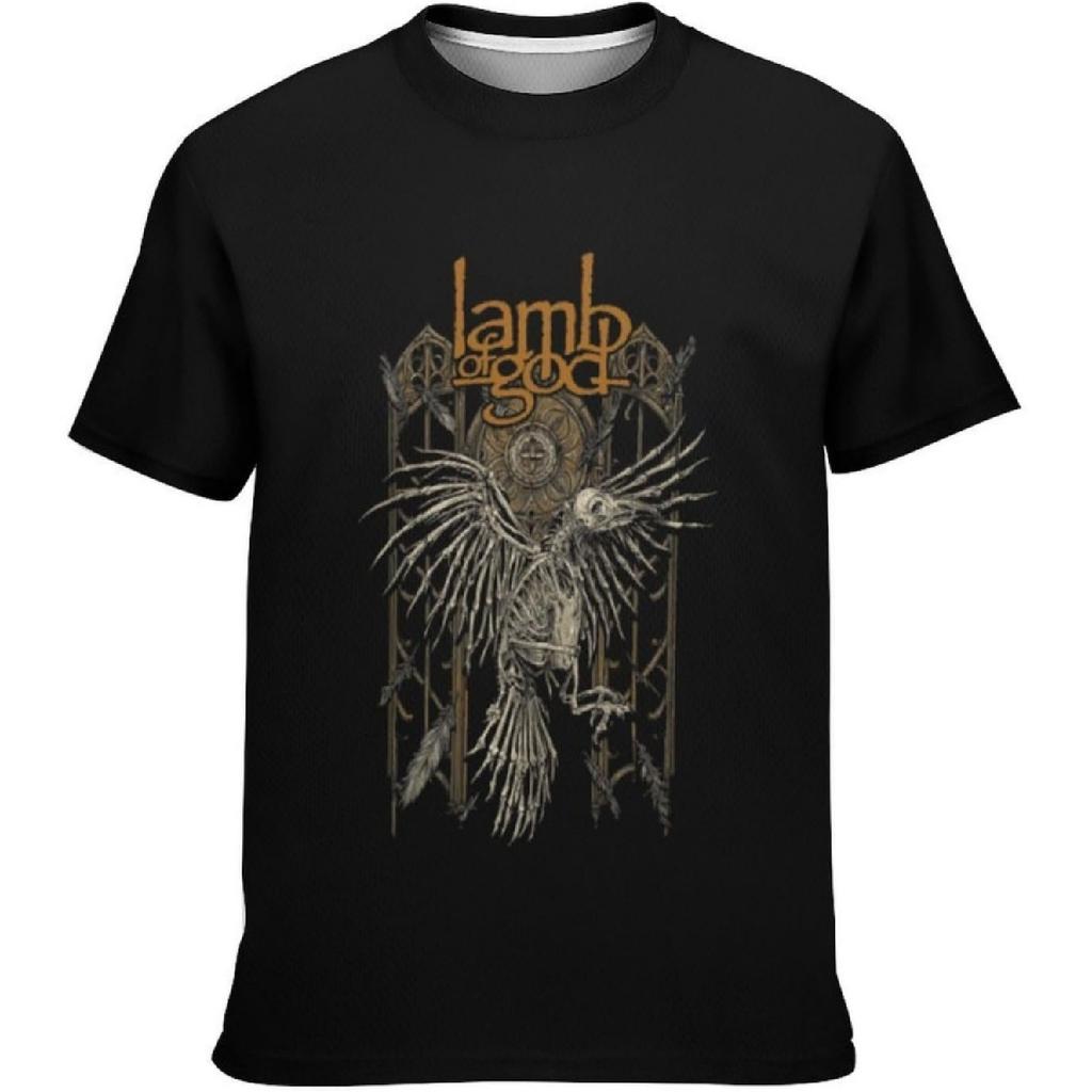 Aldestein Youth Casual T-Shirt Lamb of God Summer Short Sleeve Tee Tops for Boys Quick Dry Sports Tees
