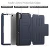 For iPad mini (2024)/(2021) Case with Card Slots PC + TPU + PU U-Shape Stand Tablet Cover