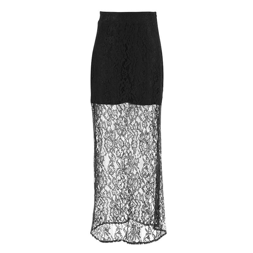 Womens Solid Pleated Elegant Midi Elastic Waist  Skirt