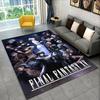 Cloud Tifa Final Fantasy Games Sephiroth Carpet Rug for Bedroom Living Room Sofa Playroom Doormat Home Decor,Area Rug Non-slip
