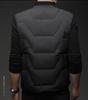 Men's Lightweight Down Vest 2025 - V-neck Warm Winter Gilet for Youth & Dads
